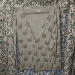 Cat cardigan